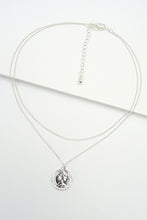 Load image into Gallery viewer, Silver Coin Necklace
