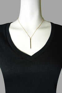 Vertical bar Necklace