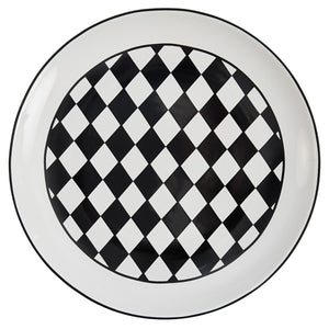 Harlequin Salad Plate