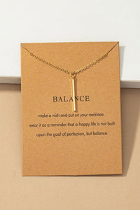 Balance Necklace