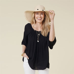 Palm Floppy Hat