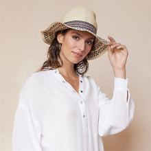 Load image into Gallery viewer, Cecilla Chevron Hat
