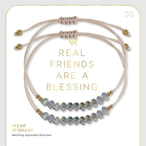 Sharing Friends Blessing Bracelet