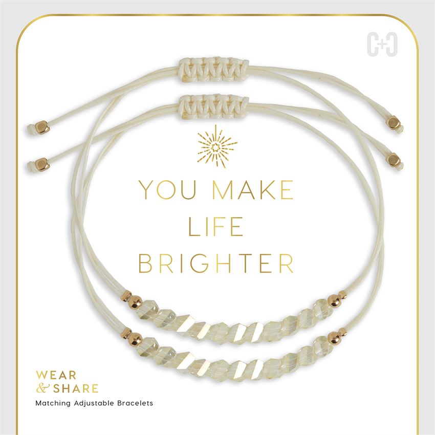 Sharing Life Brighter Bracelet