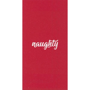 Naughty/Nice Guest Napkin