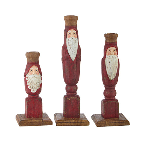 Santa Candle Sticks