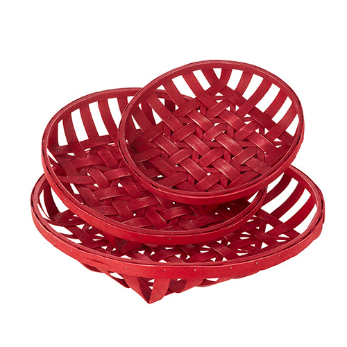 Red Tobacco Baskets