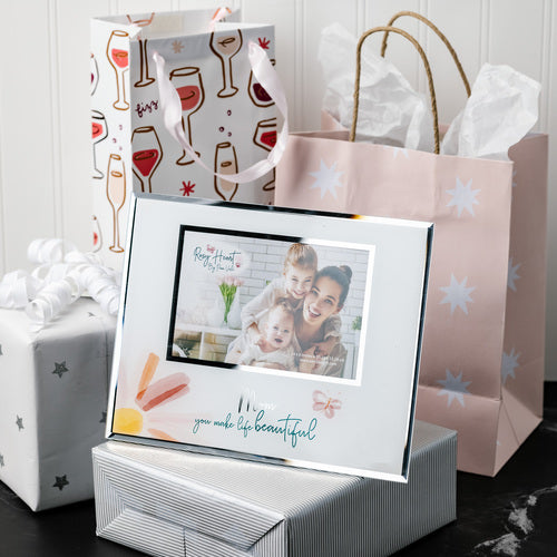 Mom Life Beautiful Frame