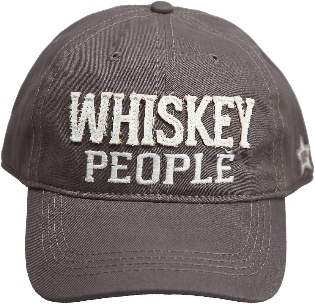 Whiskey People Hat Gray