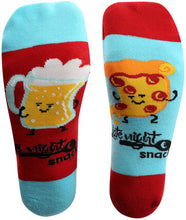 Load image into Gallery viewer, Unisex Pizza and Beer Socks M/L
