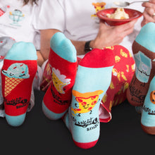 Load image into Gallery viewer, Unisex Pizza and Beer Socks M/L
