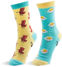 Load image into Gallery viewer, Unisex Bacon and Eggs Socks
