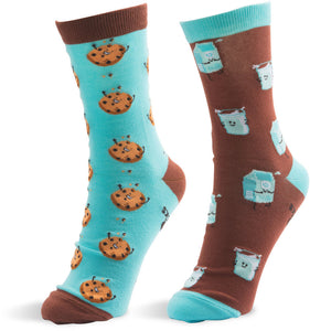 Unisex Cookies and Milk Socks
