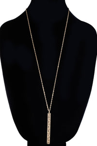 Setting The Bar Necklace