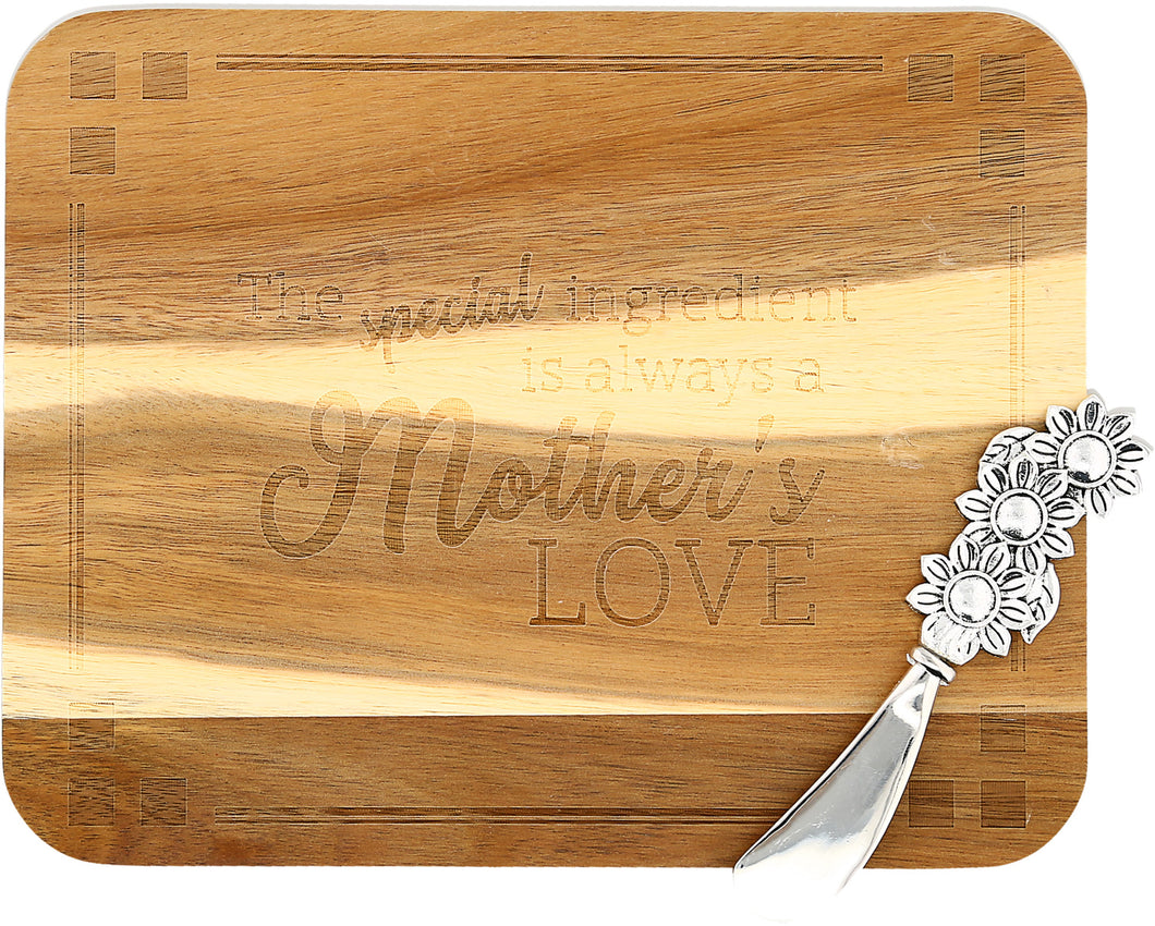 Mother's Love Serving Board & Spreader