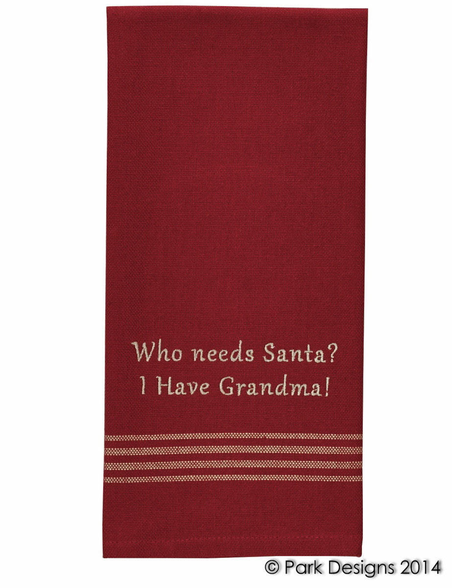 Who Needs Santa Towel