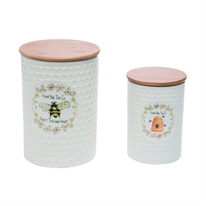 Bee Honeycomb Canister