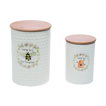 Bee Honeycomb Canister