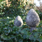 Aged Moss Pinecone Finial