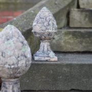 Aged Moss Pinecone Finial