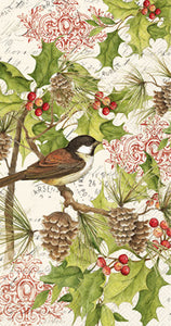 Chickadee Guest Napkins