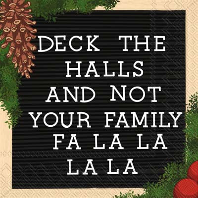 Deck The Halls Cocktail Napkins