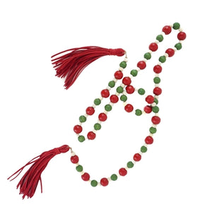 Christmas Beaded Garland