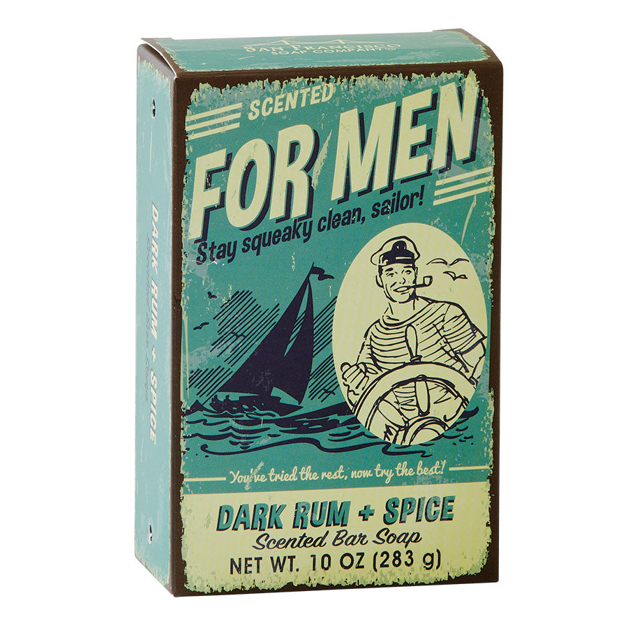 Dark Rum & Spice Men's 10oz Soap