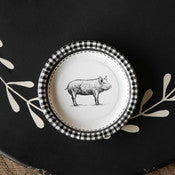 Pig Paper Salad/Dessert Plates 7