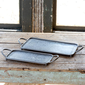 Galvanized Serving Tray