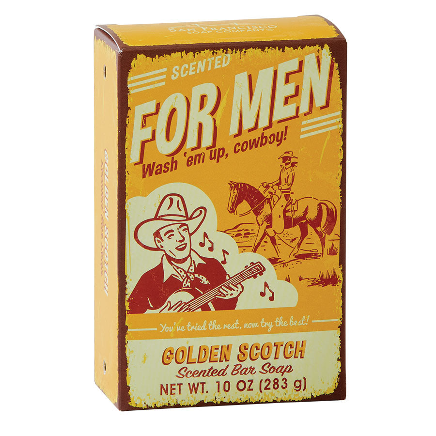 Golden Scotch Men's 10oz Soap