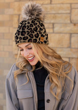 Load image into Gallery viewer, Leopard Knit Hat
