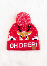 Load image into Gallery viewer, Oh Deer Pom Hat
