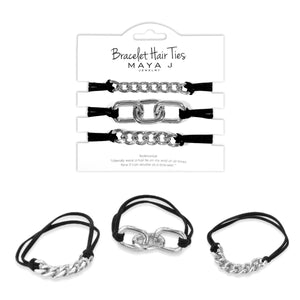 Bracelet/Hair Ties Champion Silver