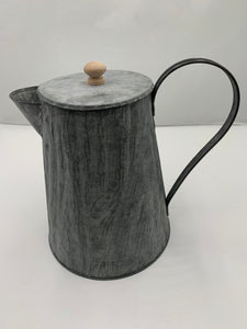 Tin Bark Lidded Pot