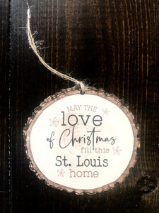 MAY THE LOVE ORNAMENT