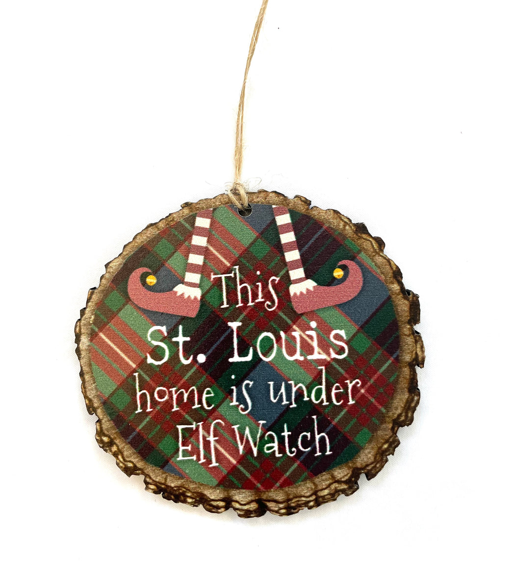 Elf Watch St. Louis Ornament