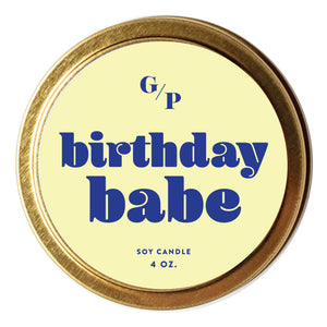 Birthday Babe 4oz Candle