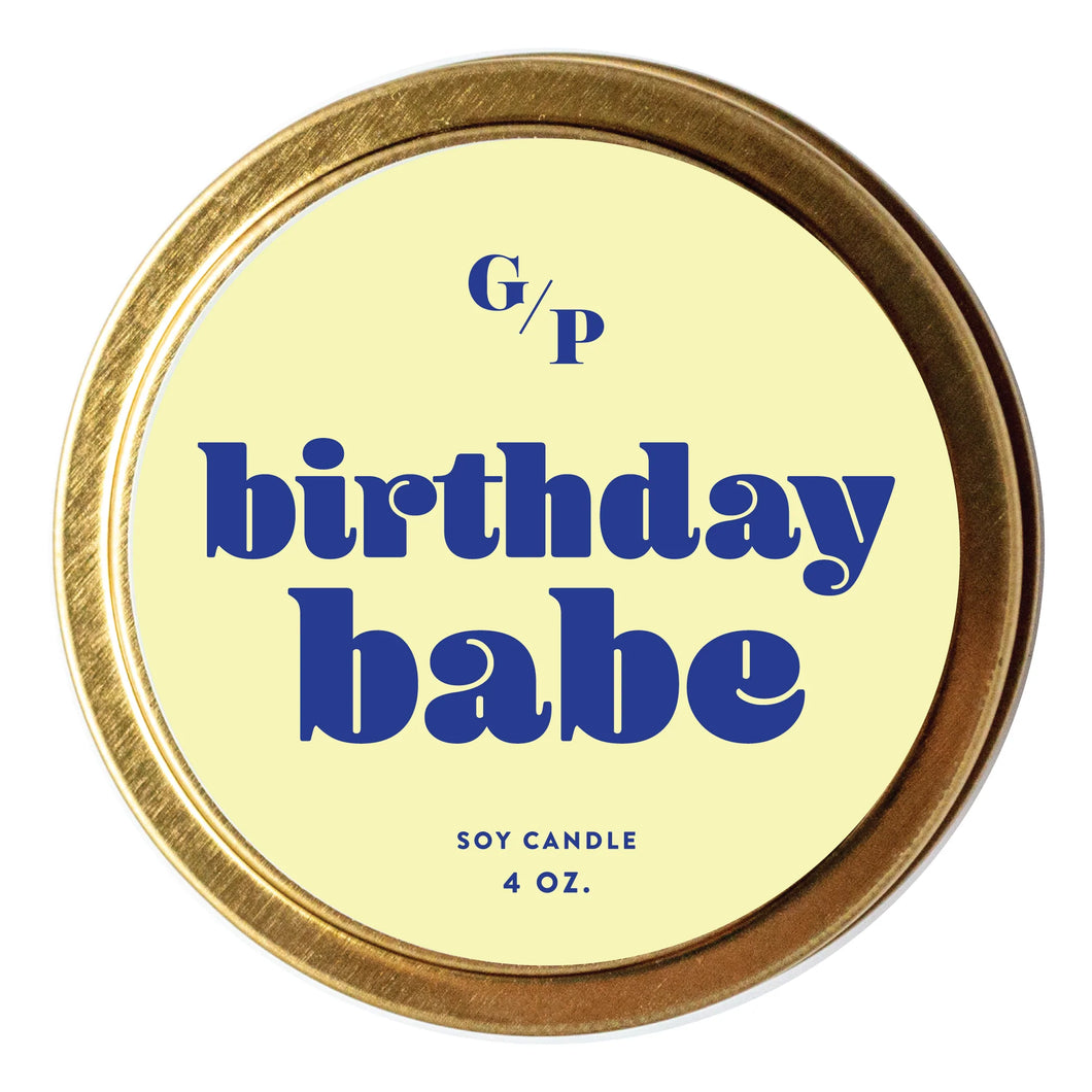 Birthday Babe 4oz Candle