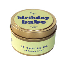 Load image into Gallery viewer, Birthday Babe 4oz Candle
