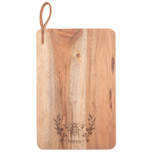 Etched Bee Cutting Board