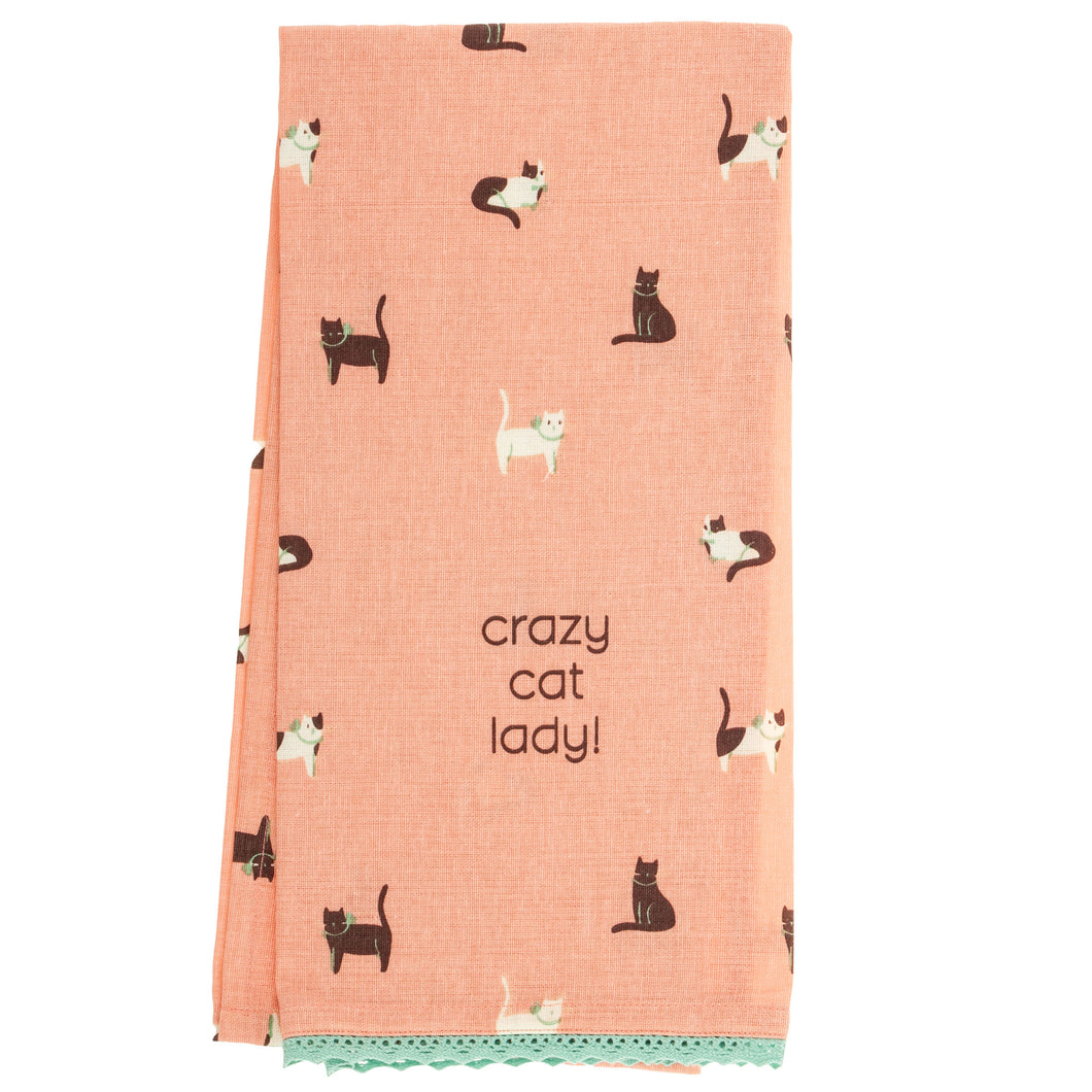 Crazy Cat Lady Towel