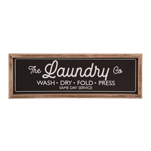 Laundry Wall Sign