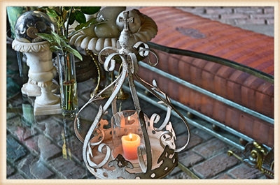 Scroll Crown Candle Tray