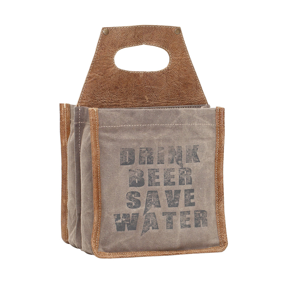 Drink Beer Save Water Beer Caddy