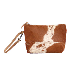 Snowy &Cocoa Hairon Wristlet 1471