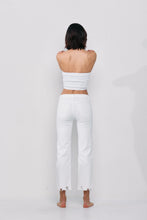 Load image into Gallery viewer, Cropped White Denim
