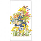 Daffodil Rabbit Towel