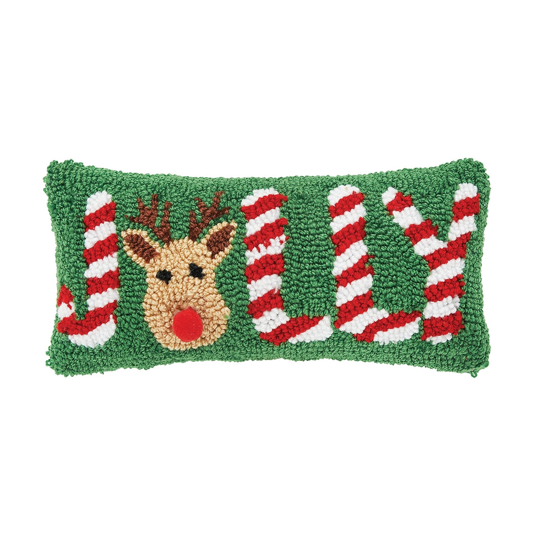 Jolly Deer Pillow