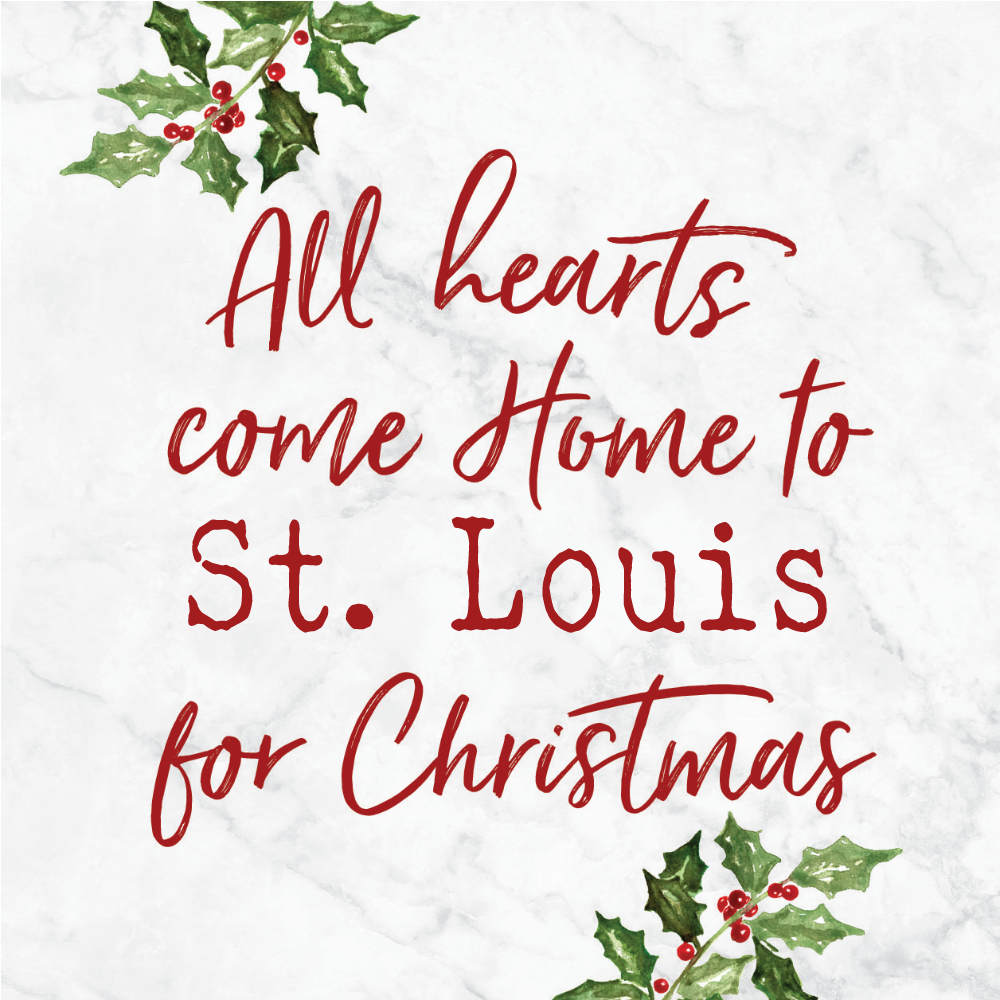 All Heart Come Home St.  Louis Coaster